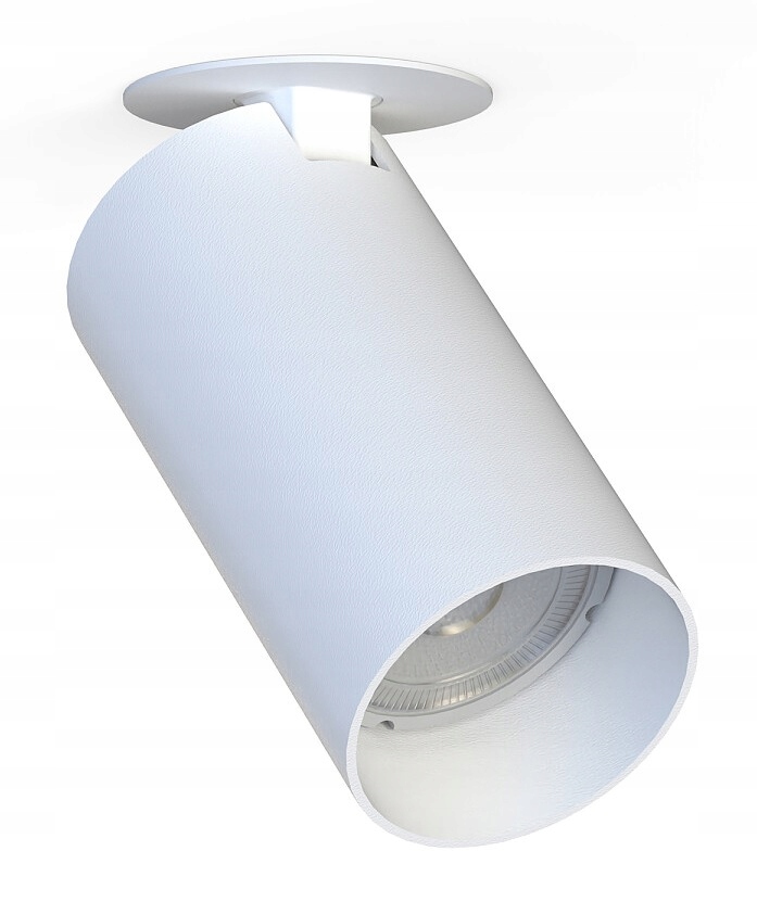 Stropní svítidlo spot reflektor bílé pod omítku do kuchyňské kanceláře Mono Surface