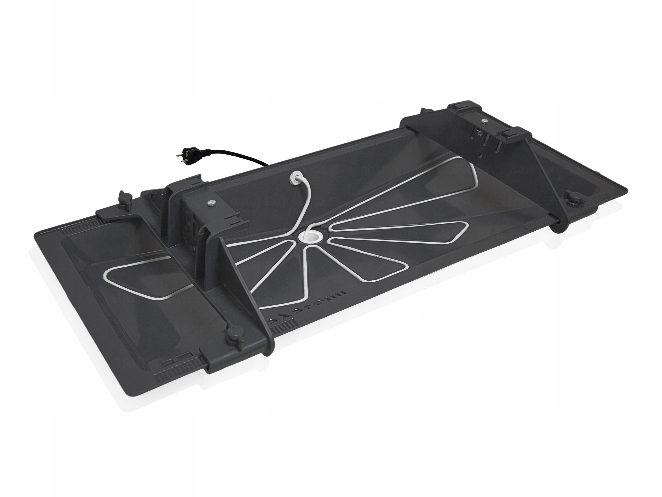 Vyhřívaná odkapávací miska s topným termostatem 3 m pro tepelné čerpadlo 850 x 400 mm