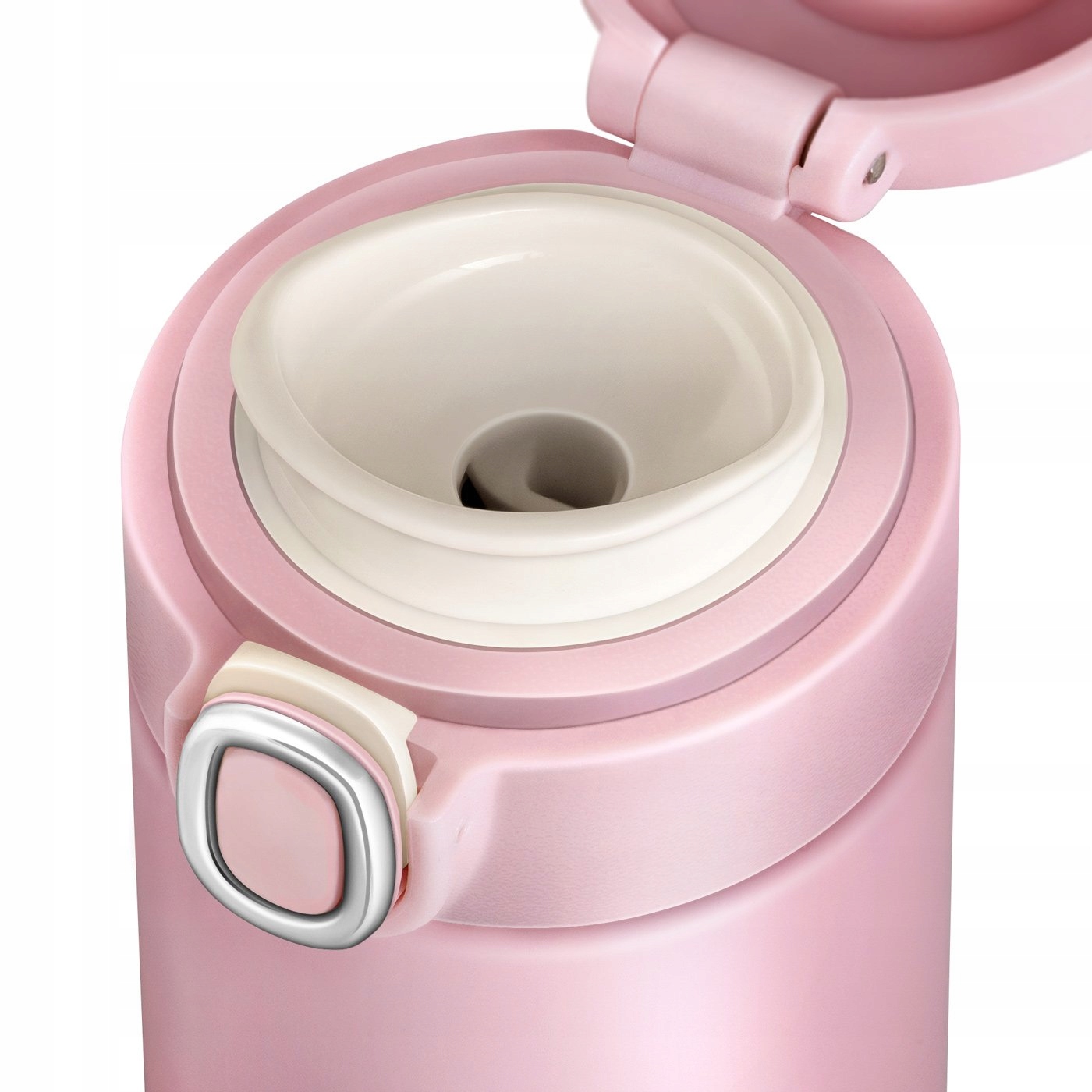 KUBEK TERMICZNY TERMOS Z USTNIKIEM LED Z GRAWEREM 400ml + GRATIS Marka Murrano