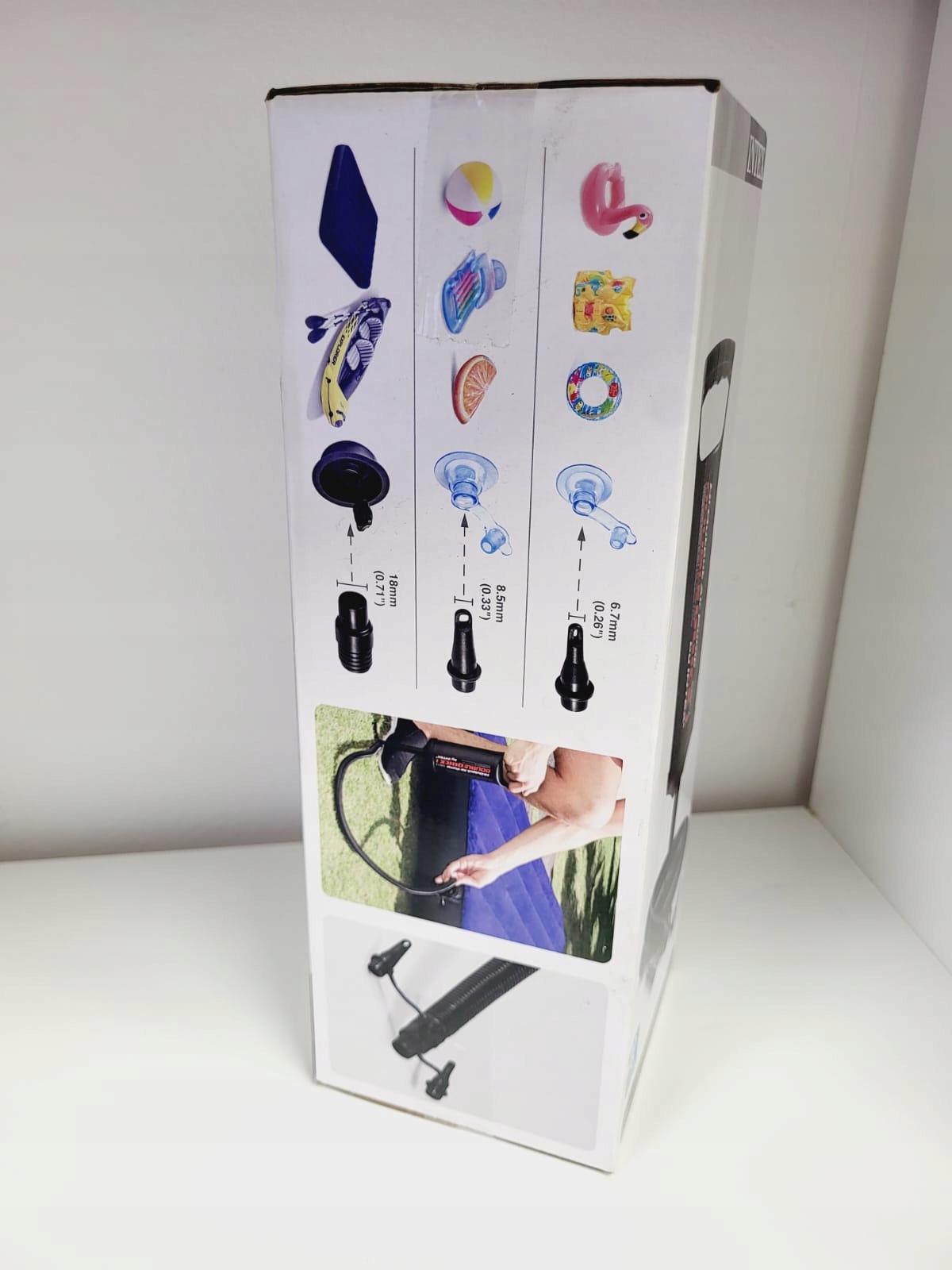 Pompka mała Double Quick INTEX (817/23) Kod producenta 68612