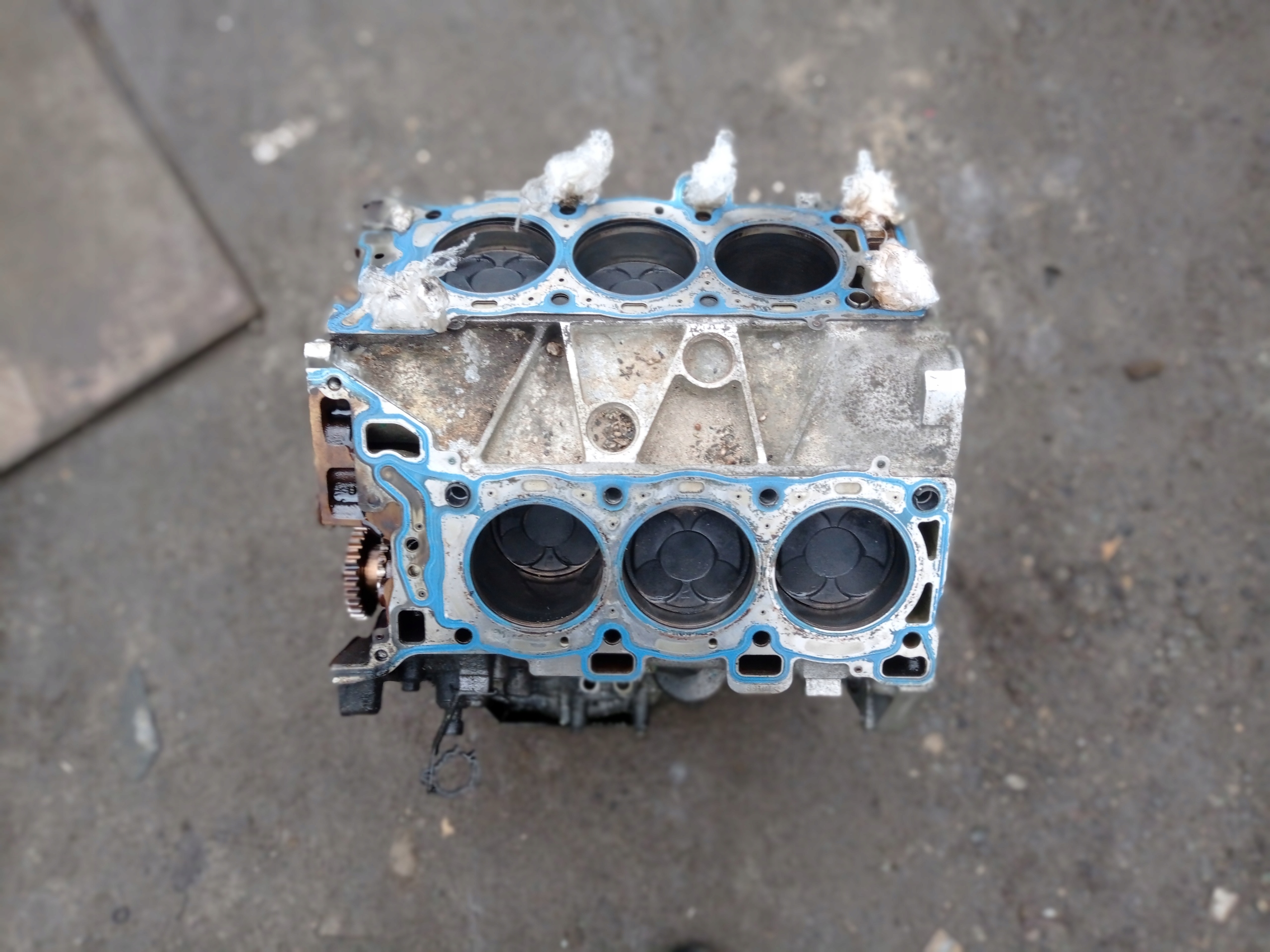 Blok Silnika Alfa Romeo 159 3.2 JTS 939A000 Kompletny