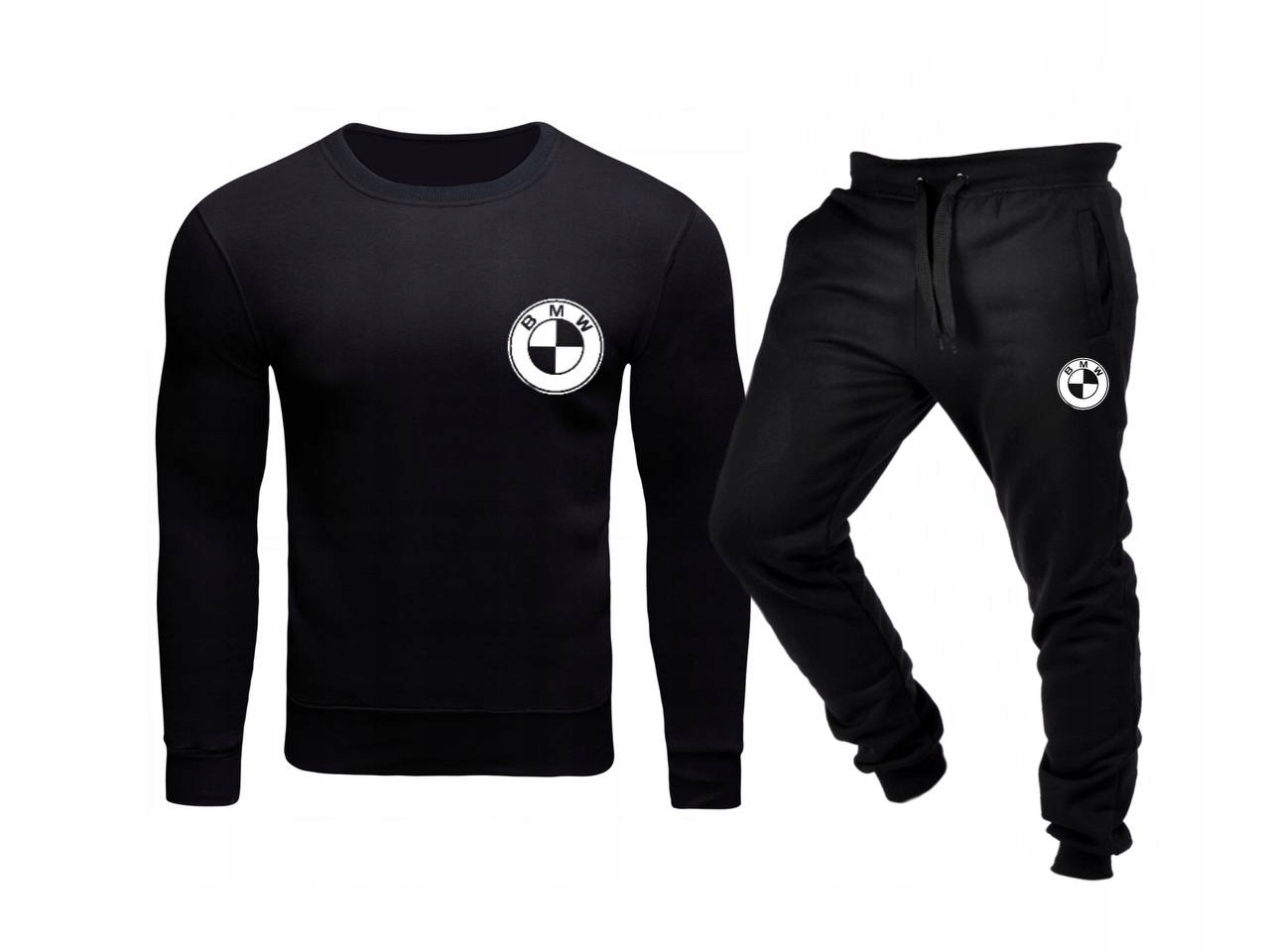 Tepláková Souprava Teplákovka Pánská Souprava Bmw Černá XL