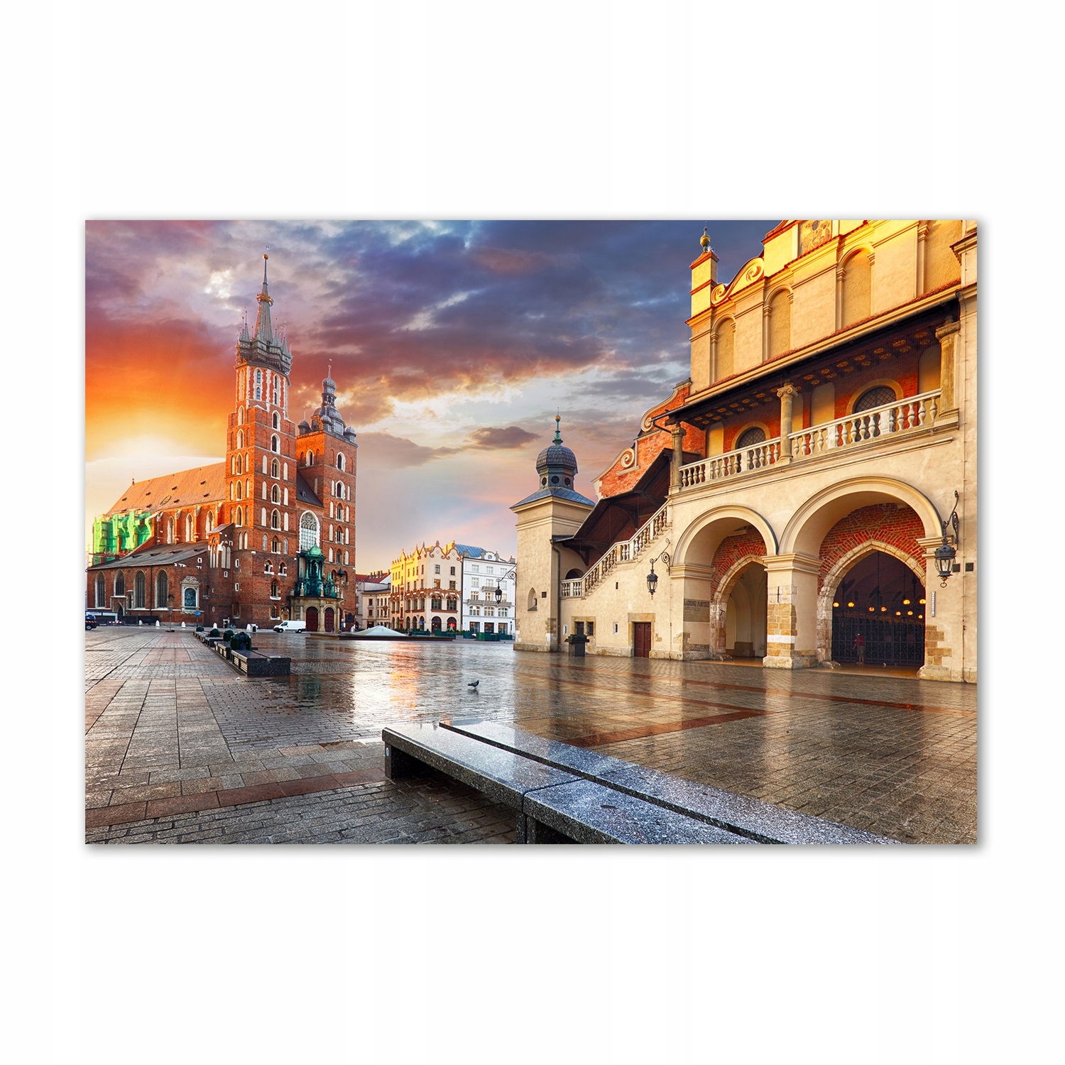 

Foto obraz szkło akrylowy Kraków Polska 100x70 cm