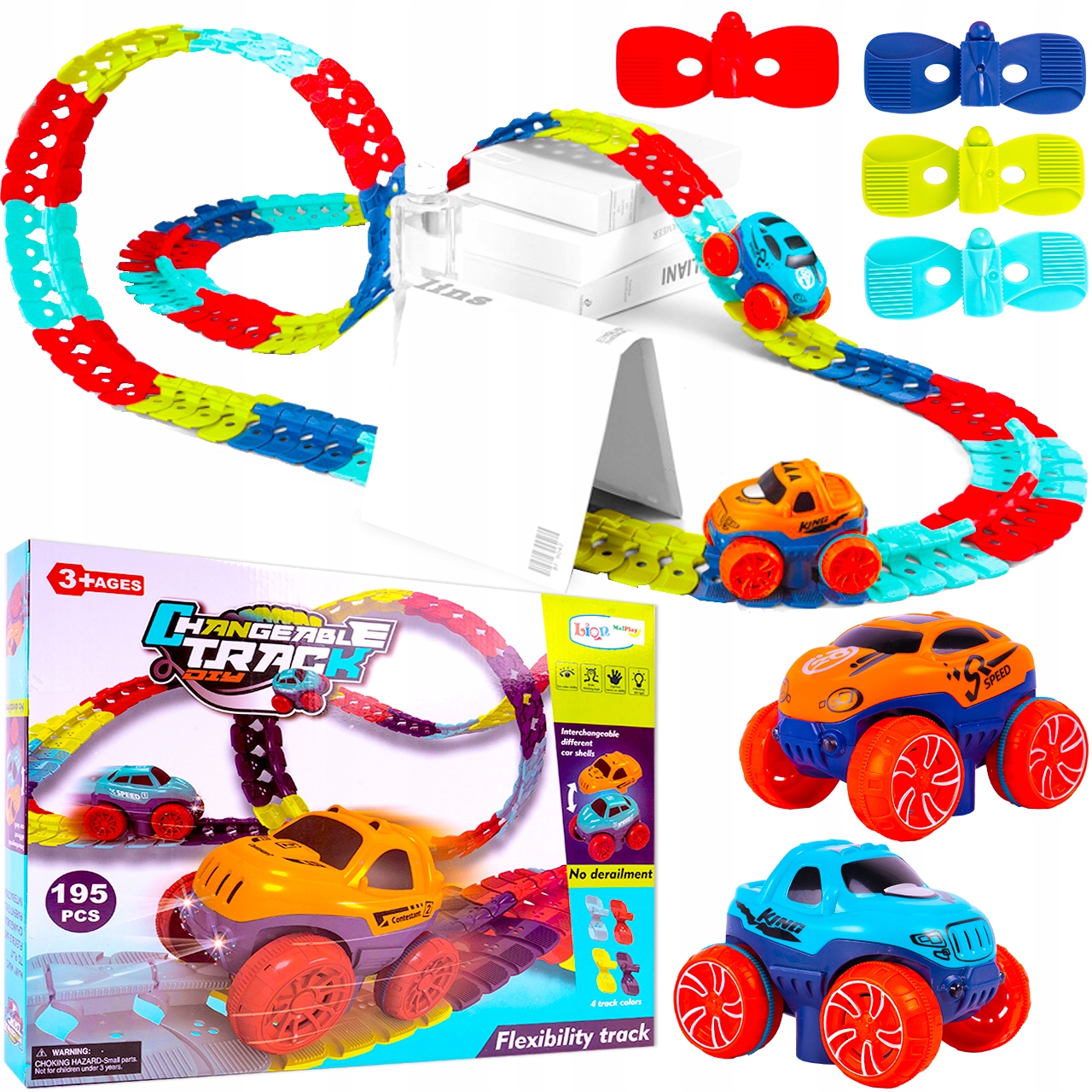 RENNSTRECKEN-PUZZLE-TABLETT DIY 195 EL AUTO