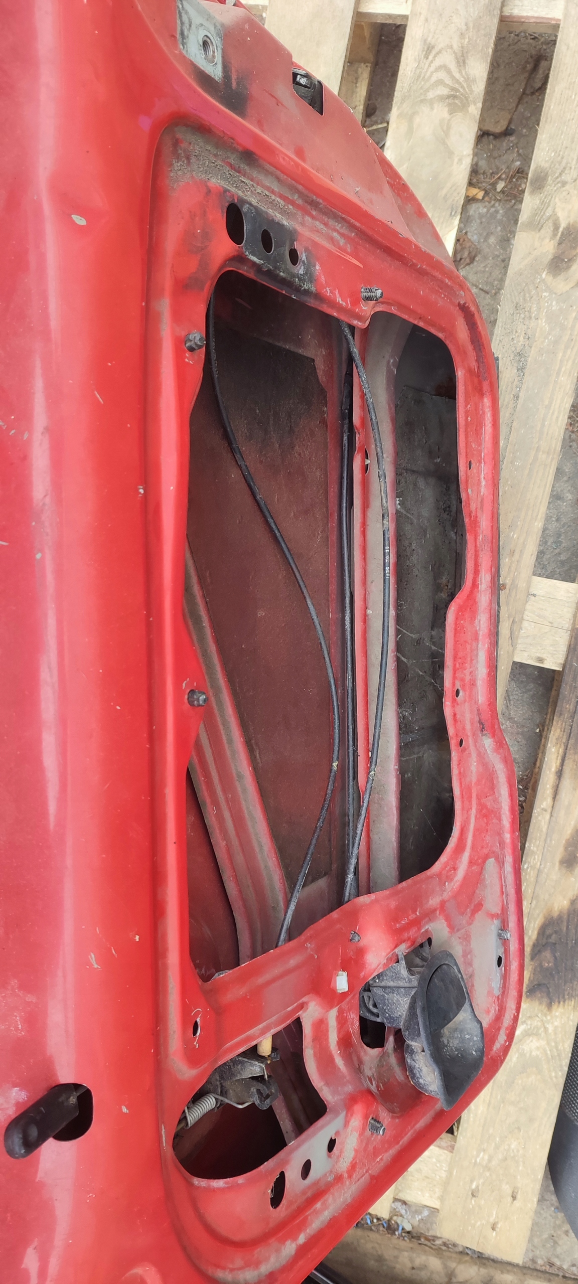 door right rear part right rear. sliding Renault Kangoo and