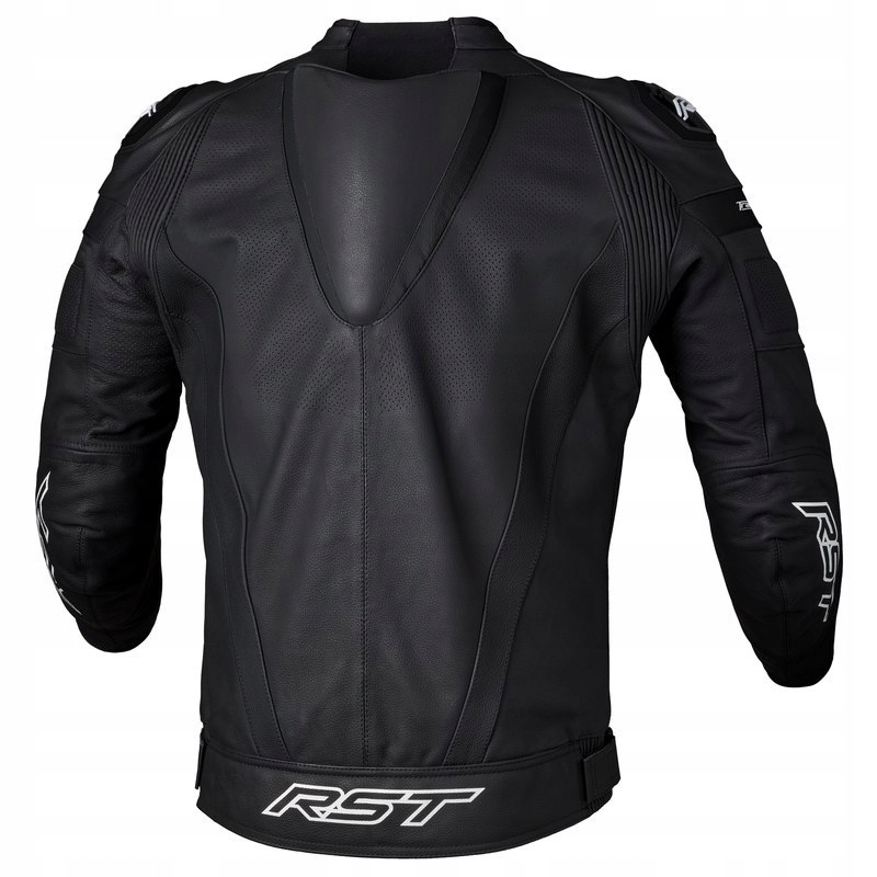KURTKA SKÓRZANA RST TRACTECH EVO 5 BLACK/BLACK/BLACK XL (3437) Rozmiar 46