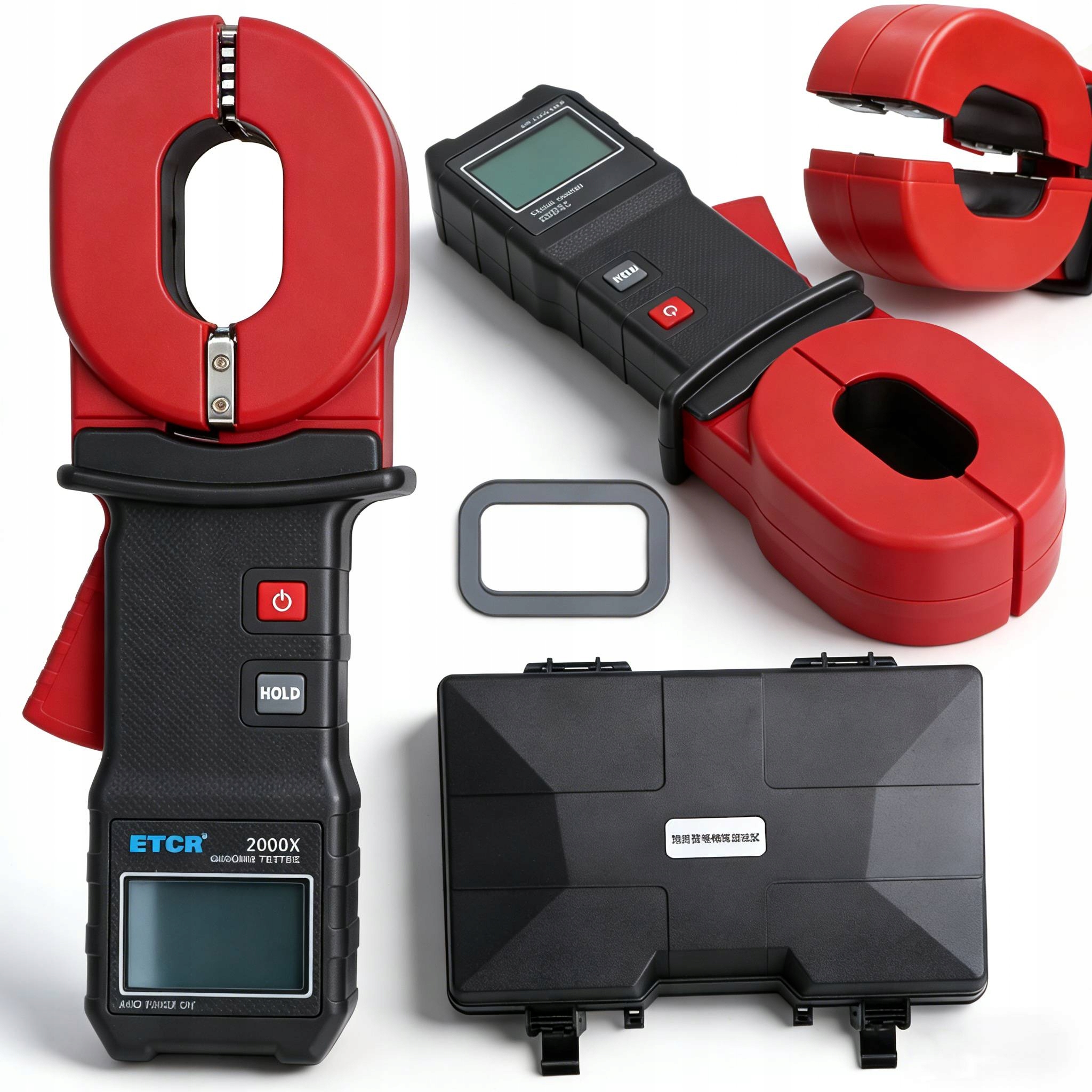 Klešťový Měřič Uzemnění ETCR2000X Digitální LCD Tester