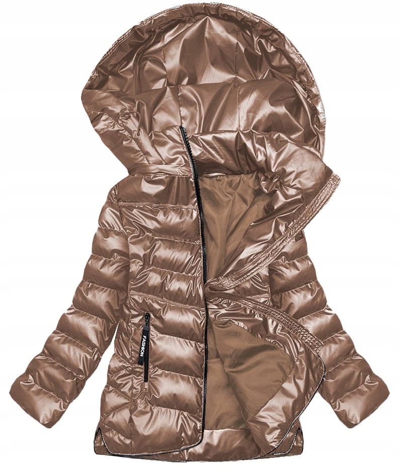 Péřová Přechodná Bunda B9790 J. Hnědá 46