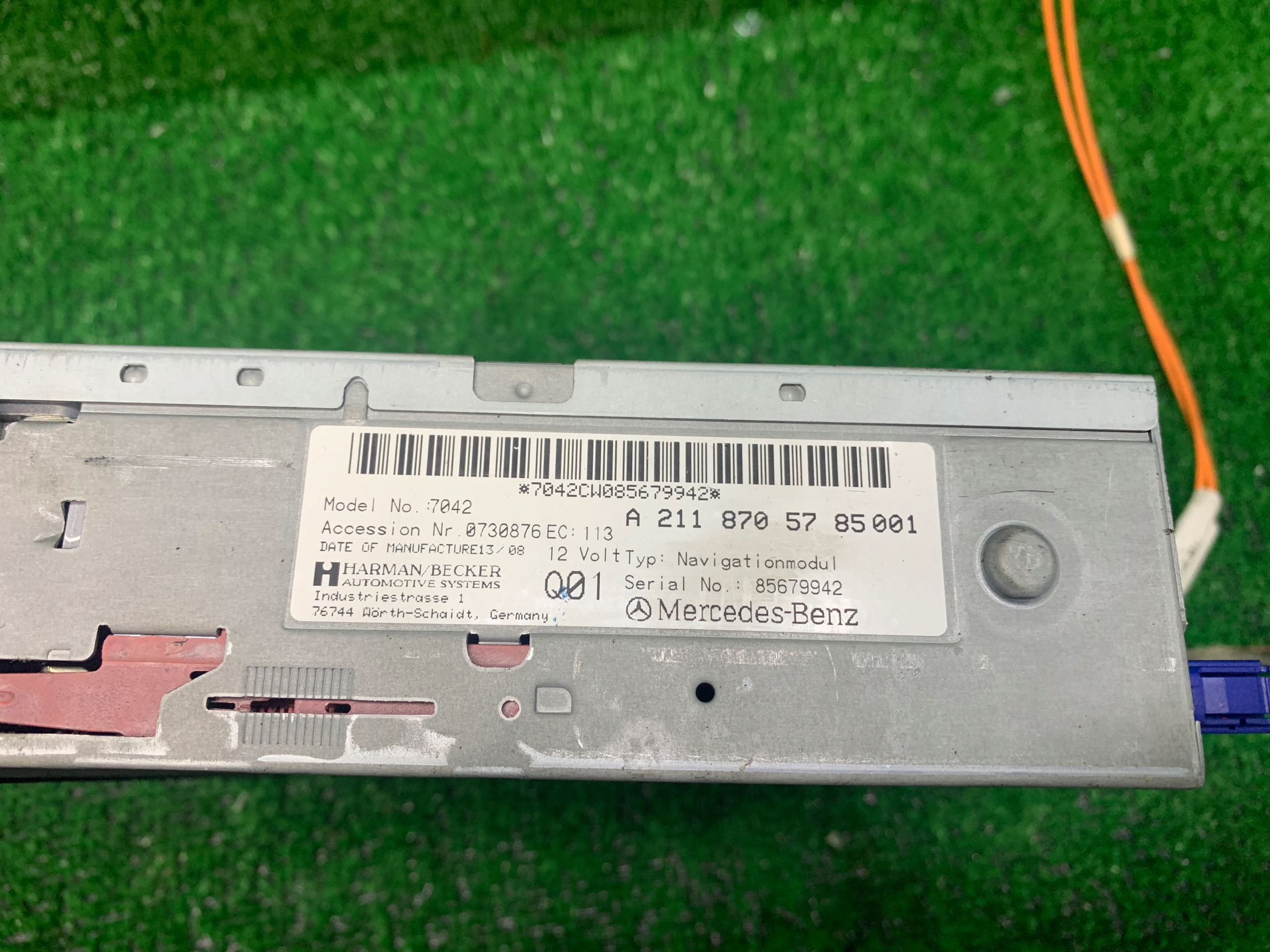 Mercedes E W211 W219 player navigation devices A2118705785