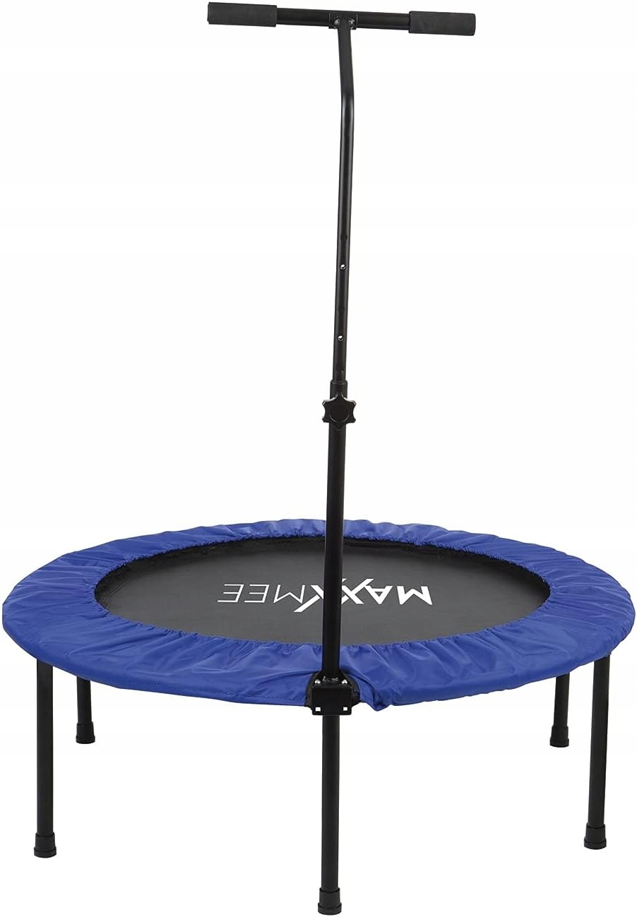 Mocna Trampolina Fitness 101cm Z Regulowanym Uchwytem Maxxmee do 100kg