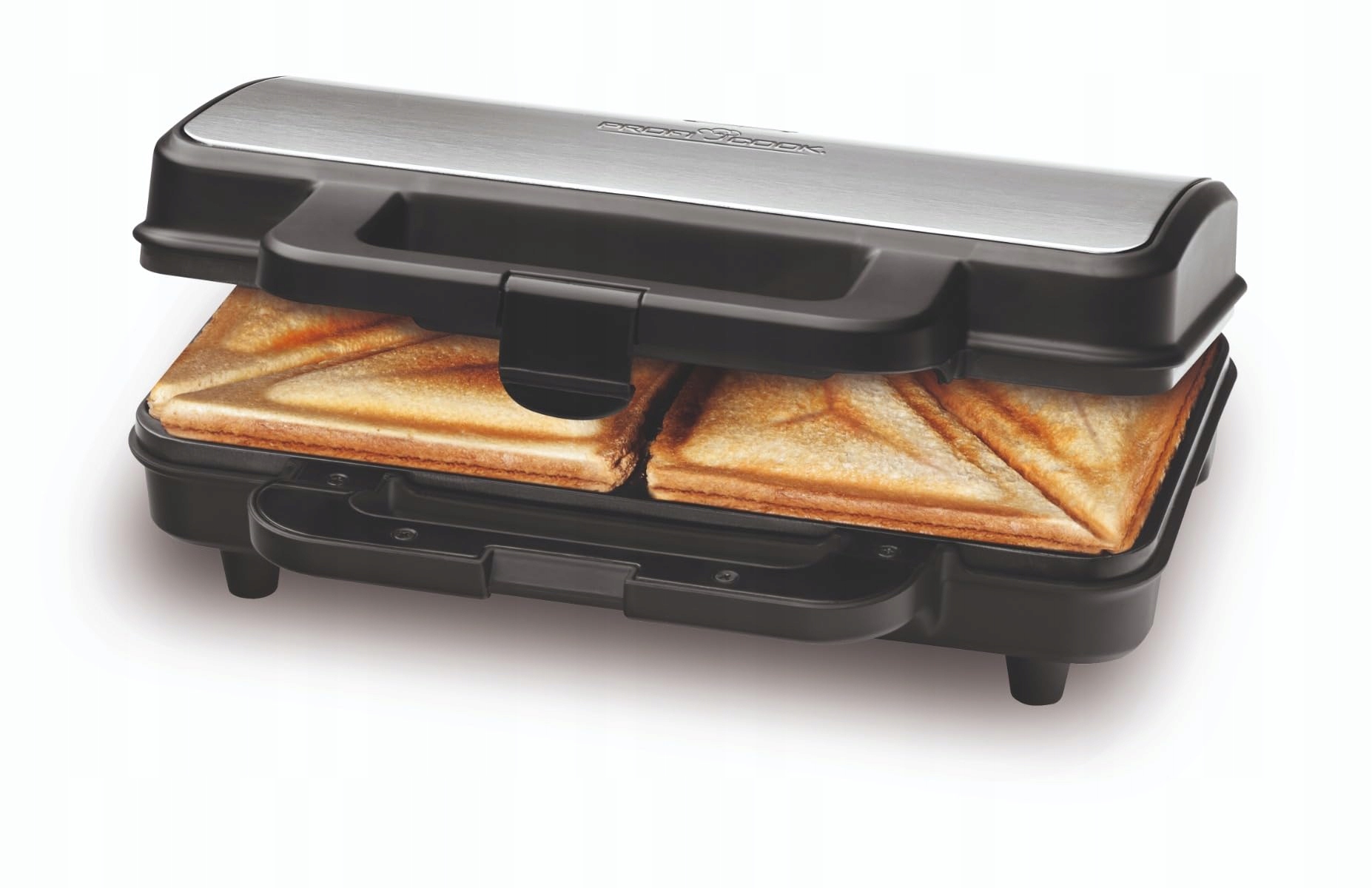 PROFICOOK Opiekacz Do Kanapek XXL Antyadhezyjne Płyty 900W — miniatura 2