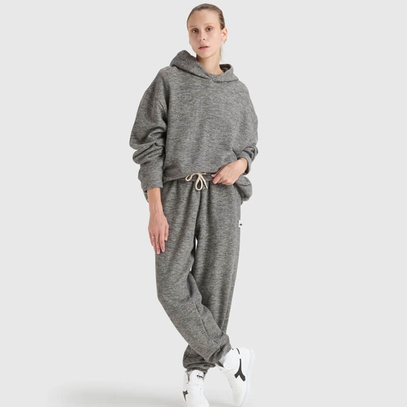 Diadora Šedá Krátká Mikina Melanž (s)