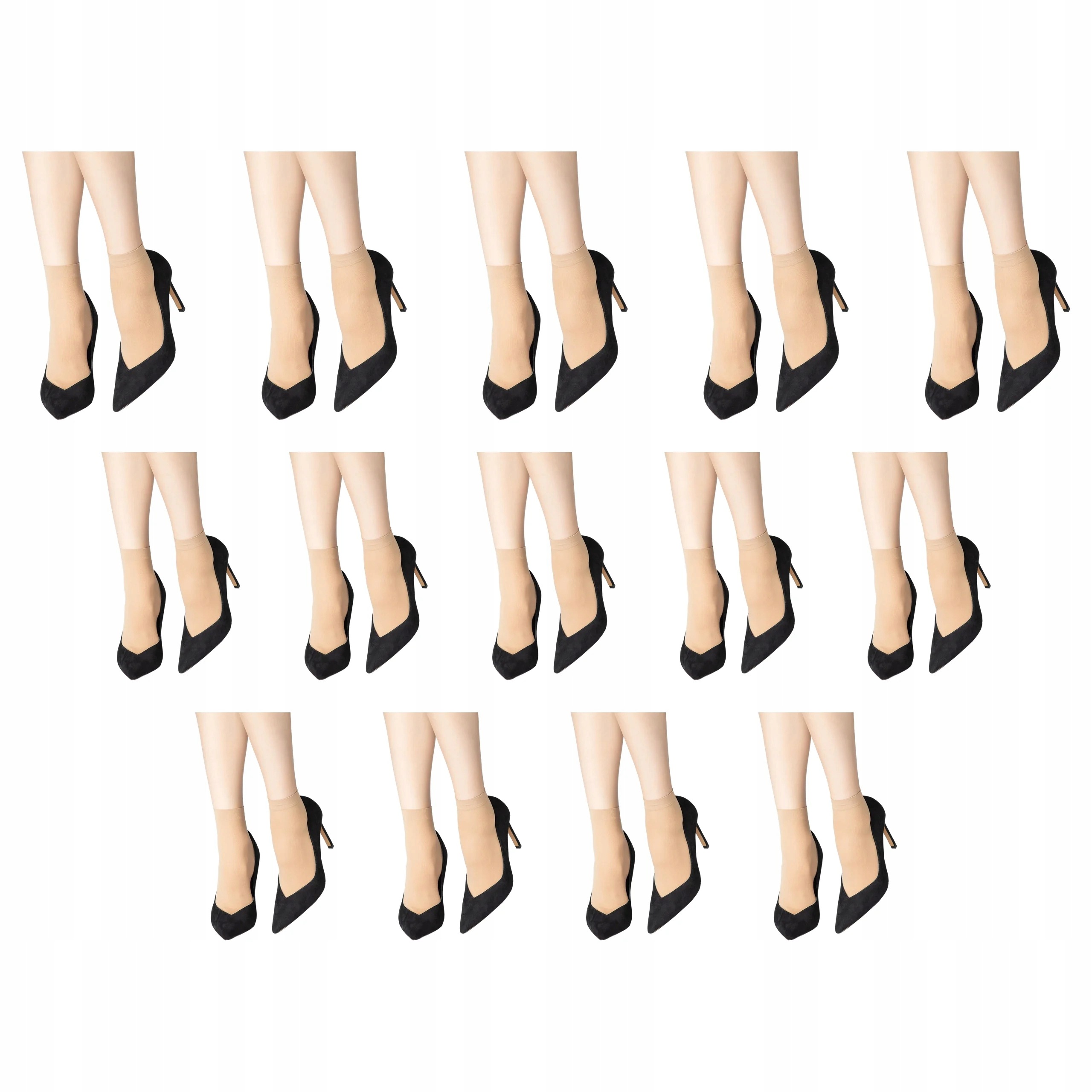 7 x Ponožky Soks 40 den Marilyn Visone 2 páry v balení