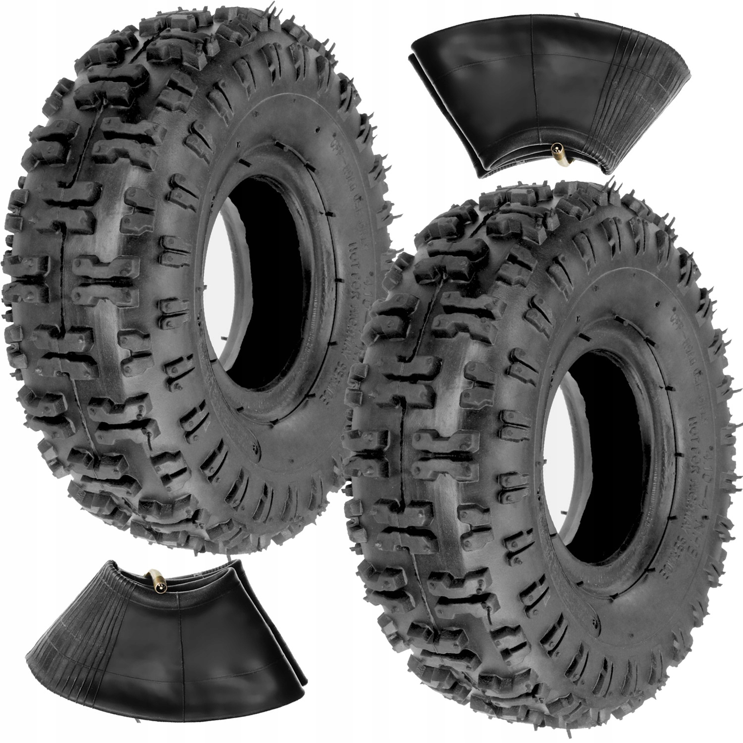 

2x Opona 4.10-4 Cali Atv Mini Quad Pocket 2x Dętka