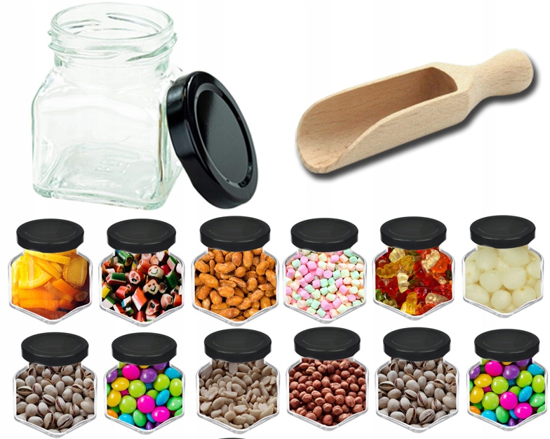 

Słoik Szklany Na Przyprawy 120ml 12szt Czerpak