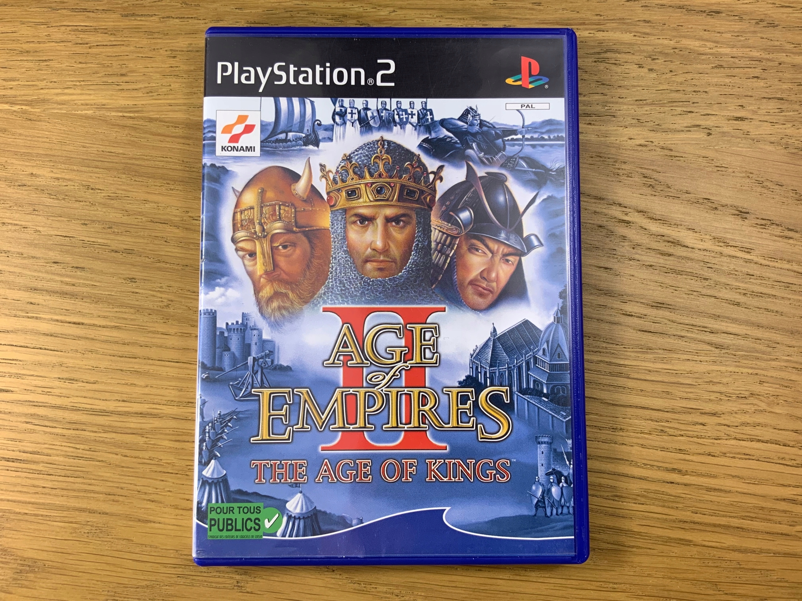 AGE OF EMPIRES II THE AGE płyta bdb+ komplet PS2 Platforma PlayStation 2 (PS2)