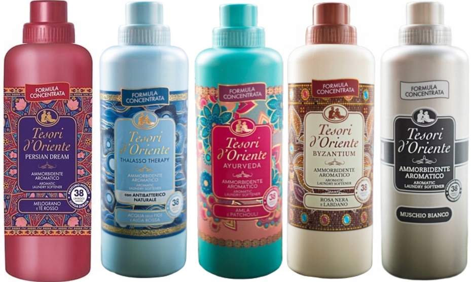 Levně Tesori d'Oriente Sada 5x italských tekutá aviváž 760 ml Ptabm