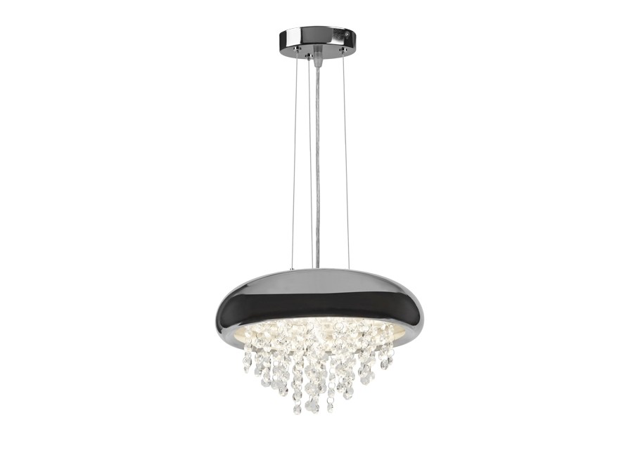 Závesná lampa kolík s kryštálikom závesné lampy na slony