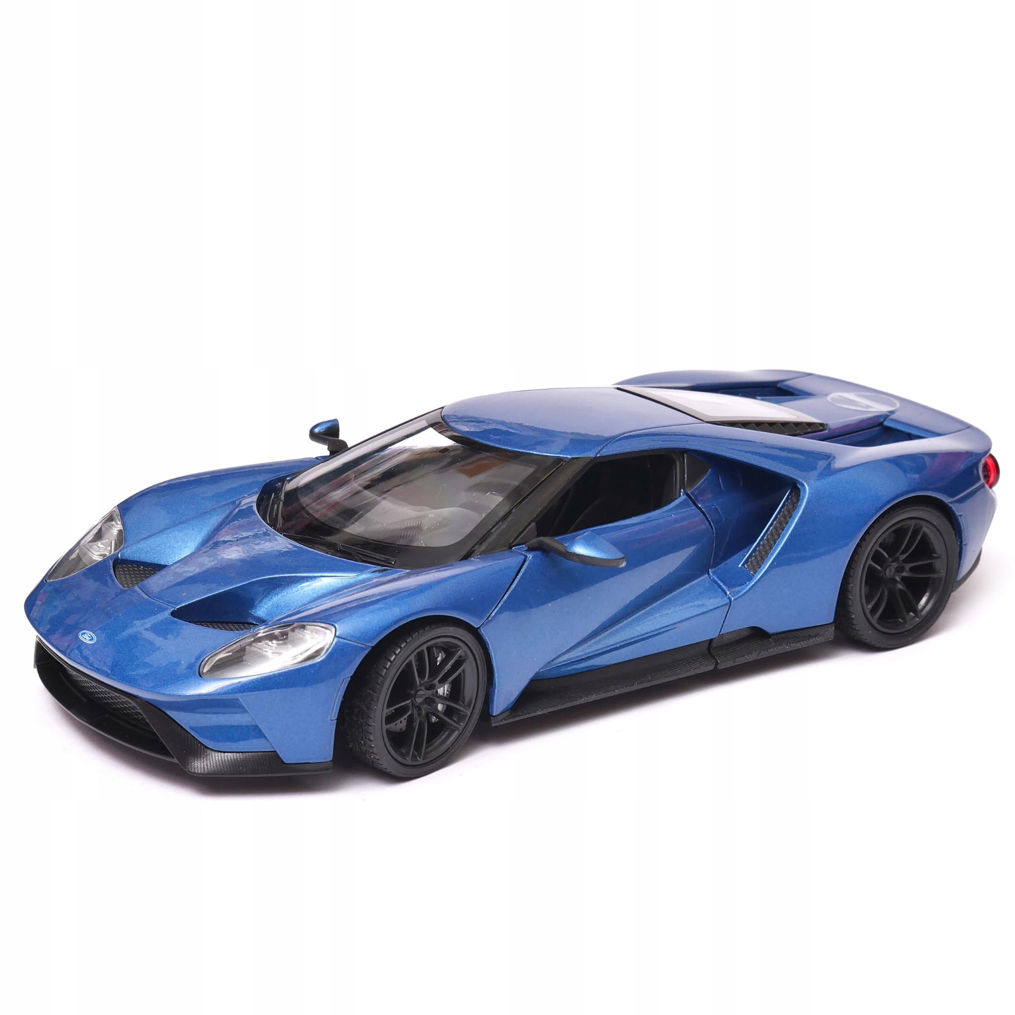 Ford Gt 2017 model Welly v měřítku 1:24 modrý