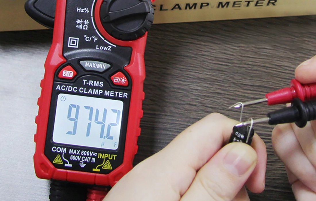 HABOTEST TESTER CYFROWY MIERNIK CĘGOWY AC DC TRUE RMS NCV LPF MULTIMETR LCD Model HT206D