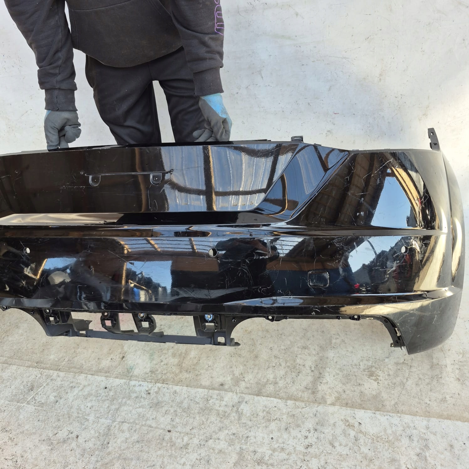 AUDI TT III 3 8S S-LINE 14-18 bumper rear part rear PDC