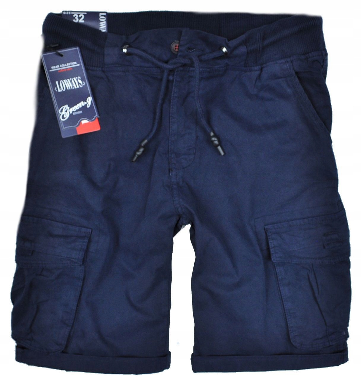 

Meskie krotkie spodenki bojowki na gumie 107 r