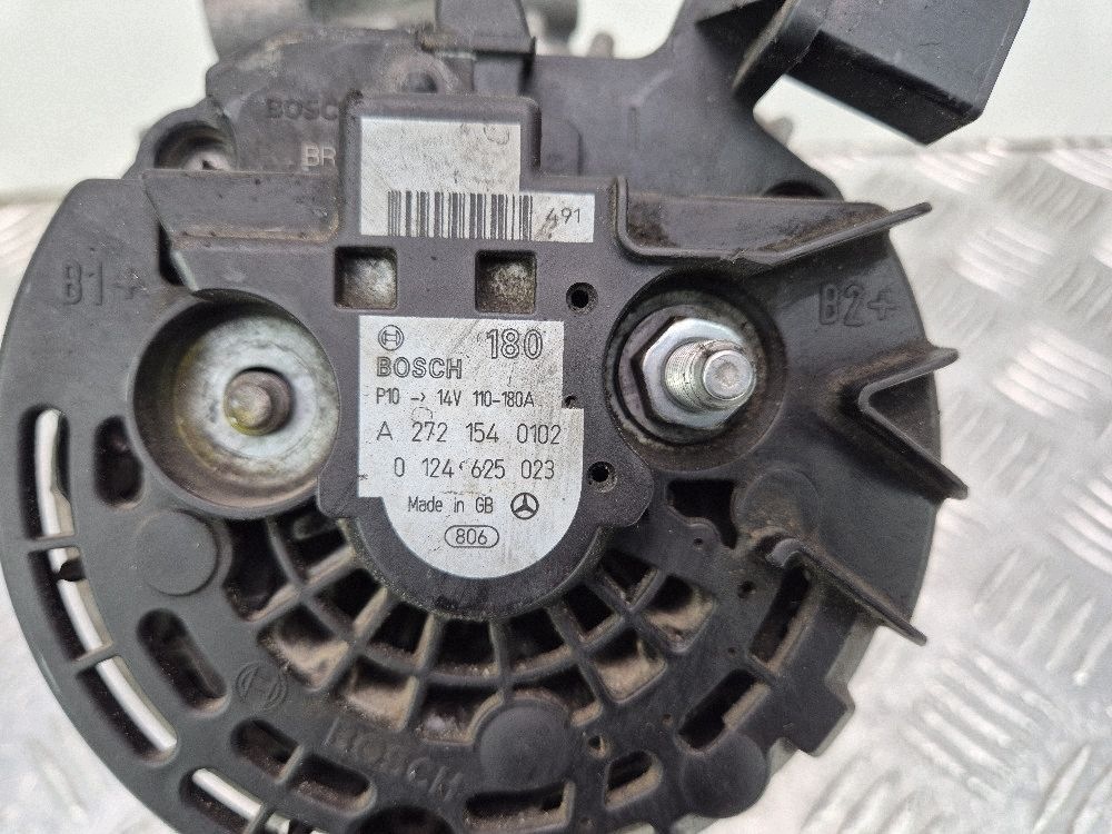 Mercedes E350 W211 M272.964 alternator A2721540102