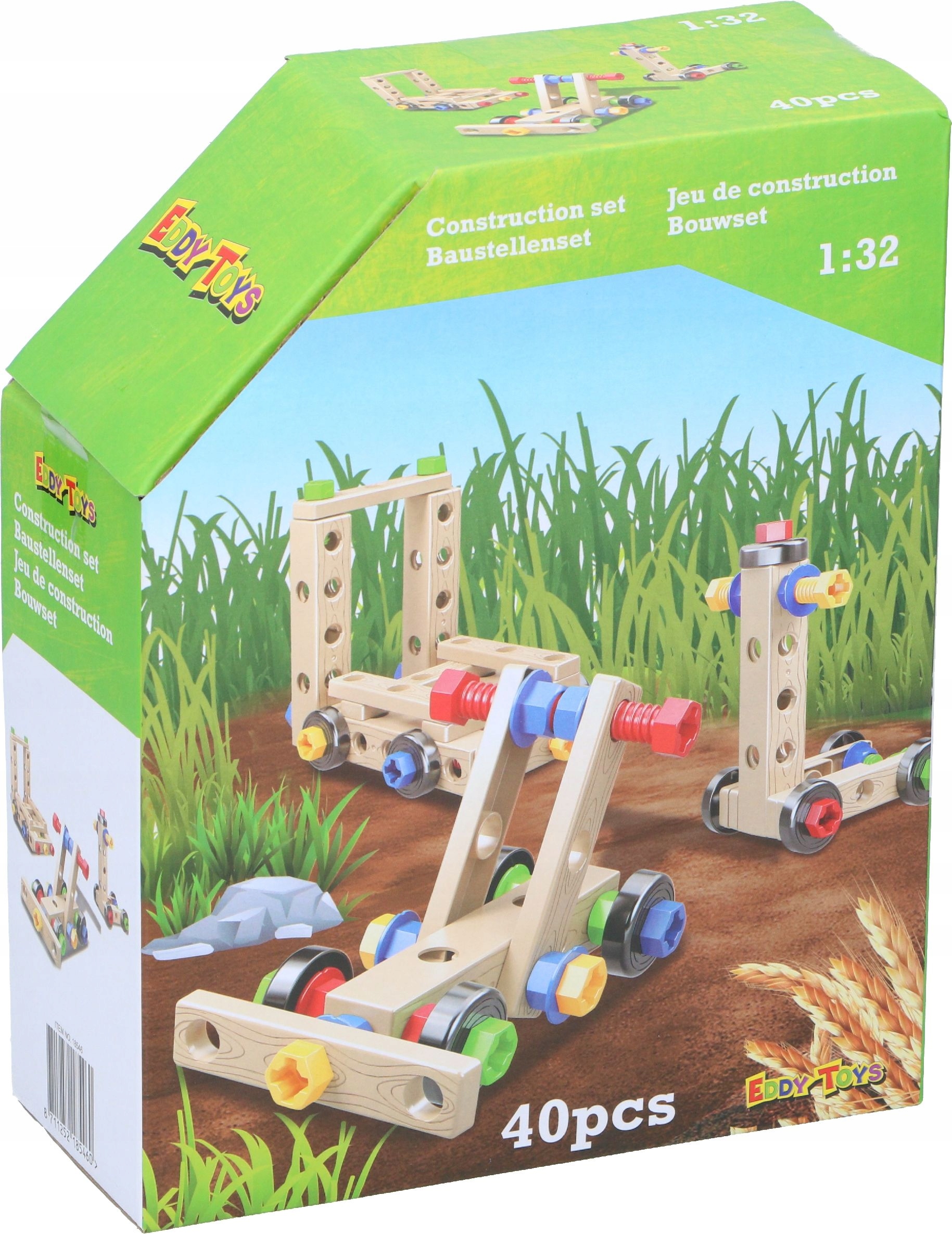 

Zestaw konstrukcyjny klocki dla dzieci Eddy Toys