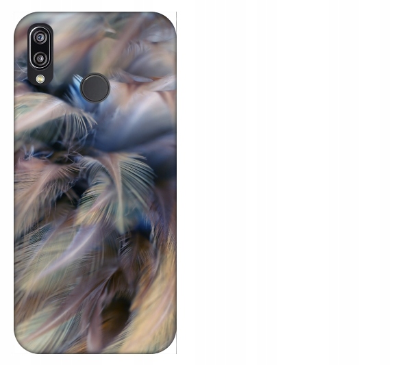 

Etui pokrowiec Huawei P20 Lite Pióra kurczaka