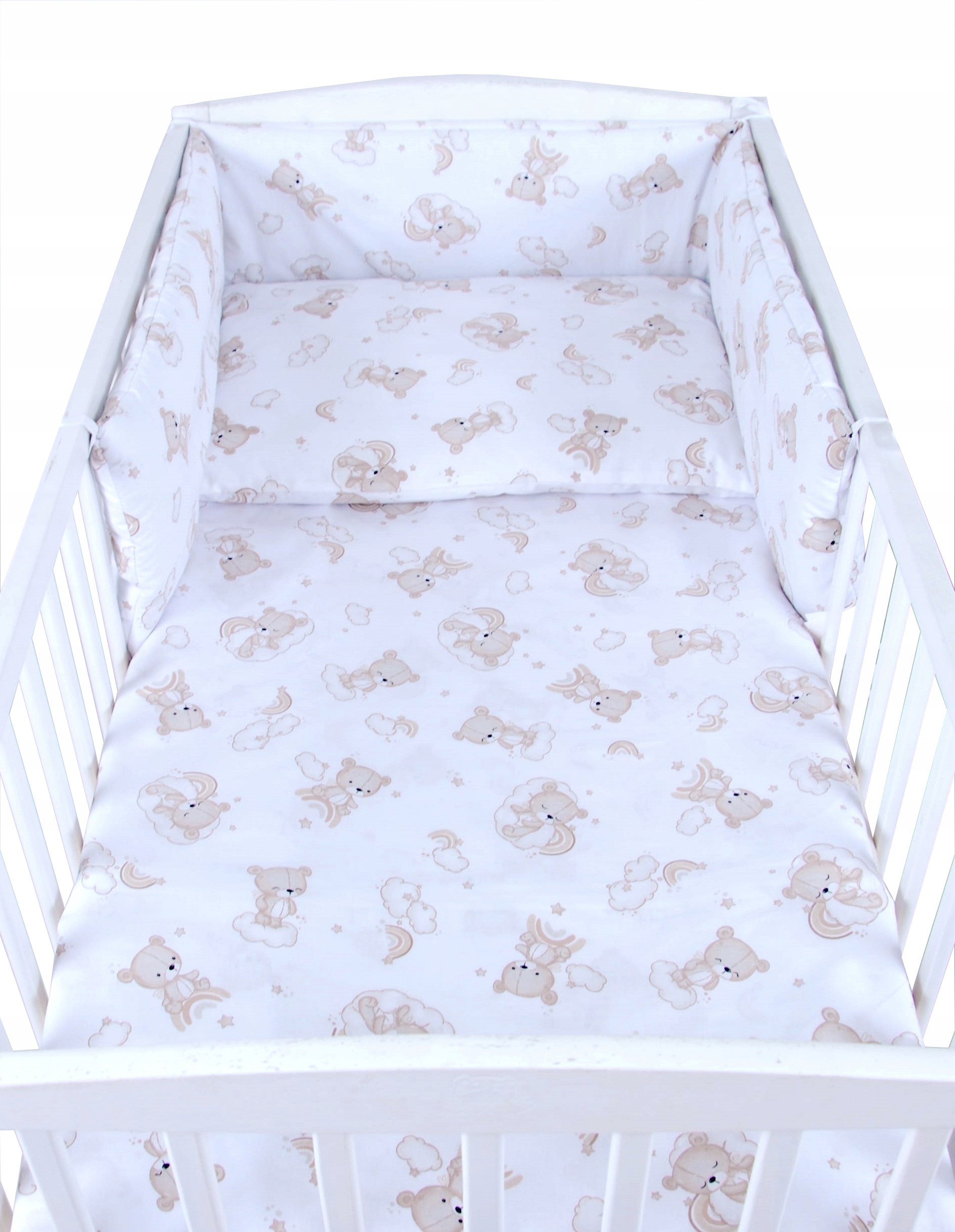 BabyLux Pościel Do Łóżeczka 120x60 Dziecięca Niemowlęca 120X90 cm 6EL