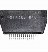 STK407-040 SIP15 wzmacniacz mocy akustycz. 2x25W