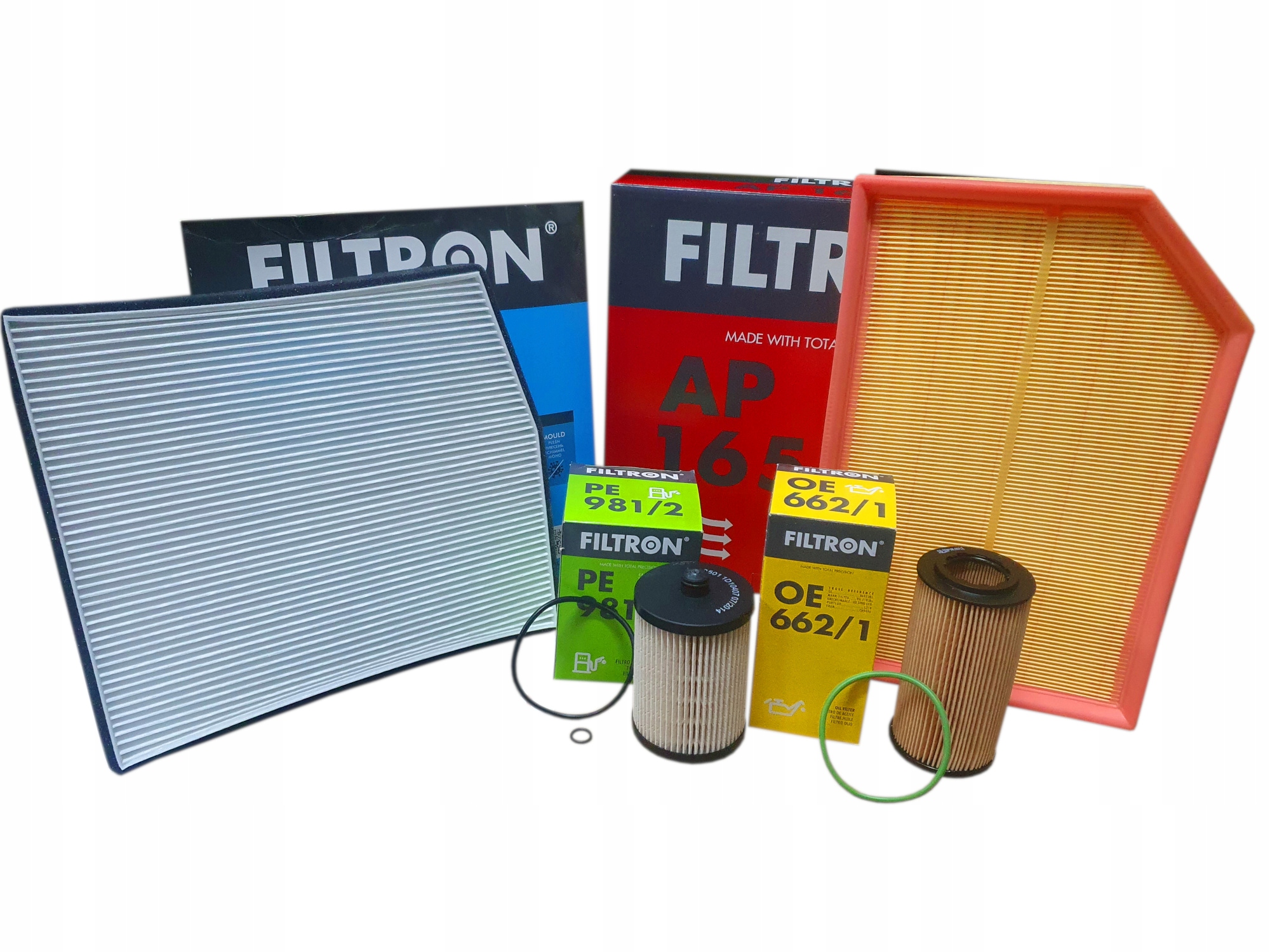 FILTRON ZESTAW FILTRÓW do VOLVO XC90 I D3/D5