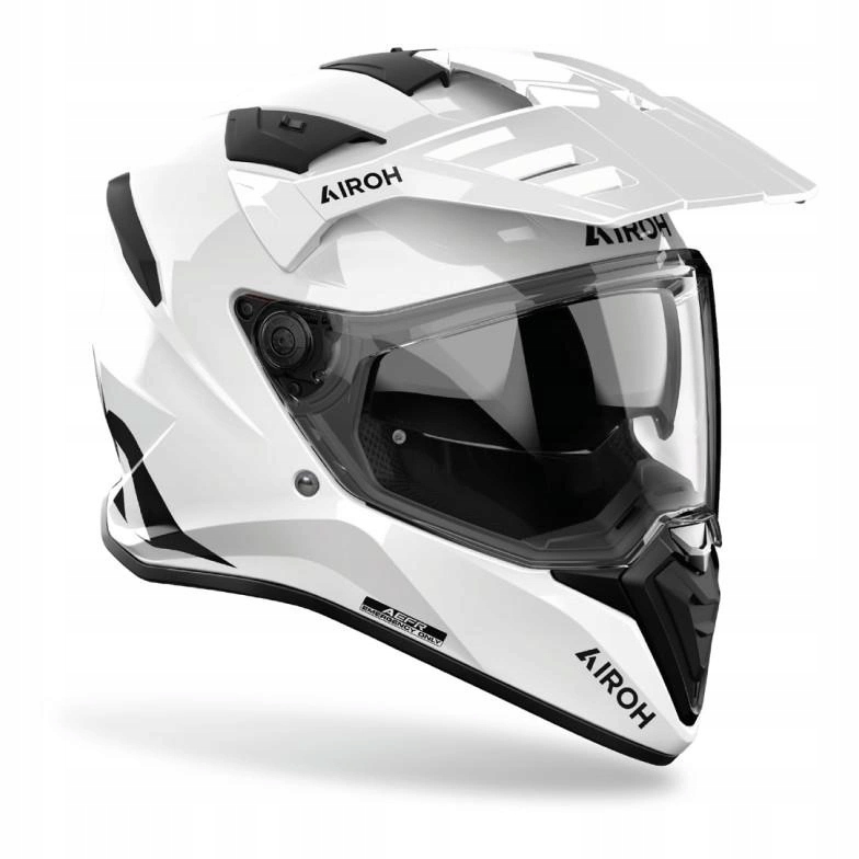 Motocyklová prilba Airoh Bandit Color White Gloss biela Darčeky