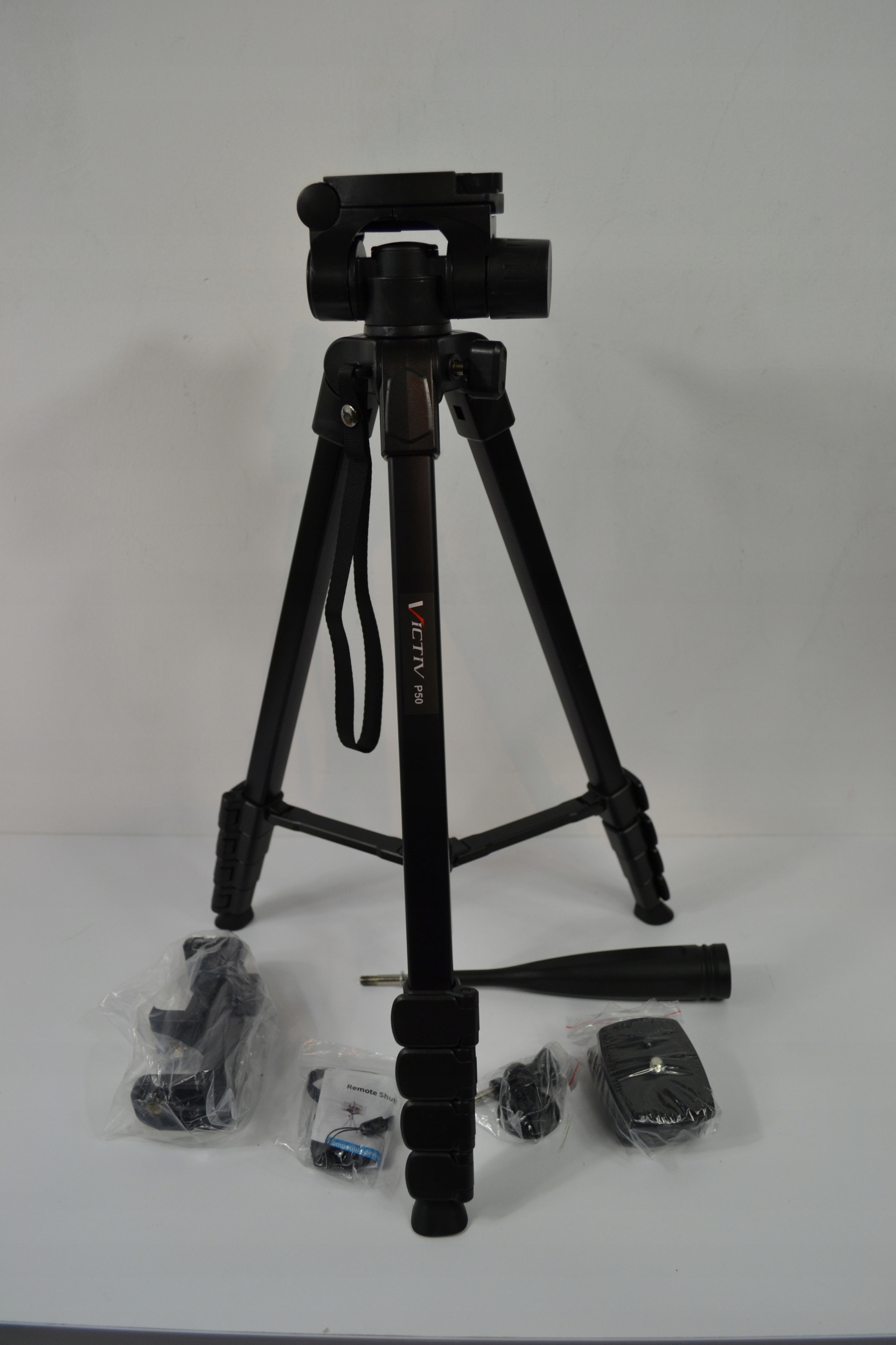 VICTIV Statyw Kamera Telefon 172cm Aluminiowy Tripod DSLR iPhone Sony — miniatura 11