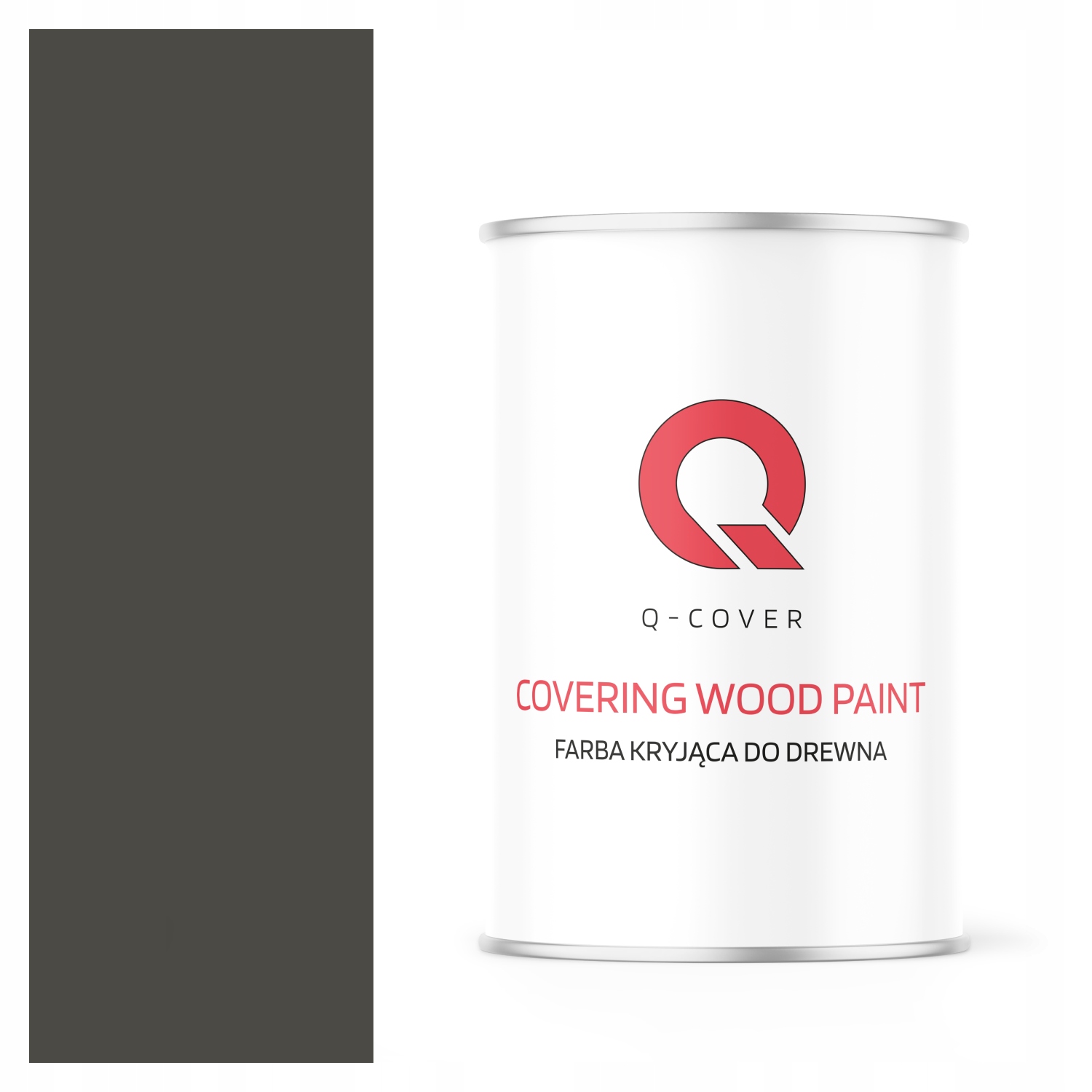 Barva Na Dřevo Kryjící Dveře Renovace Osb Ral 7022 Šedá Tmavý Lesk 1L