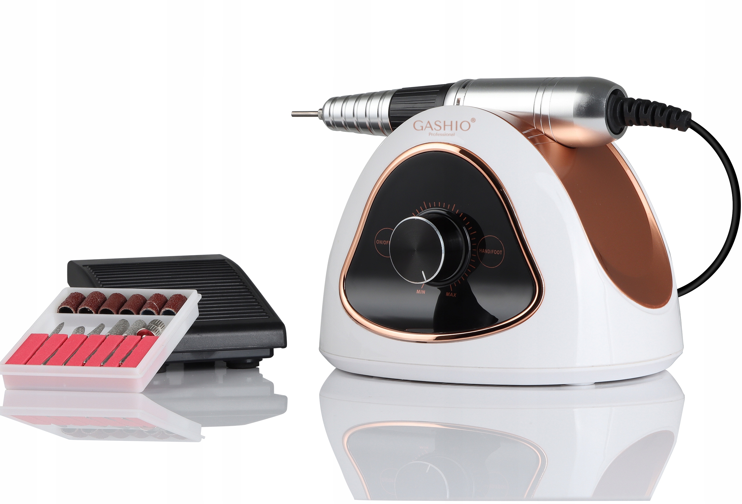 Frezarka Do Paznokci GA150 Profesjonalna 68W Manicure Mocna z Frezami Model GA150