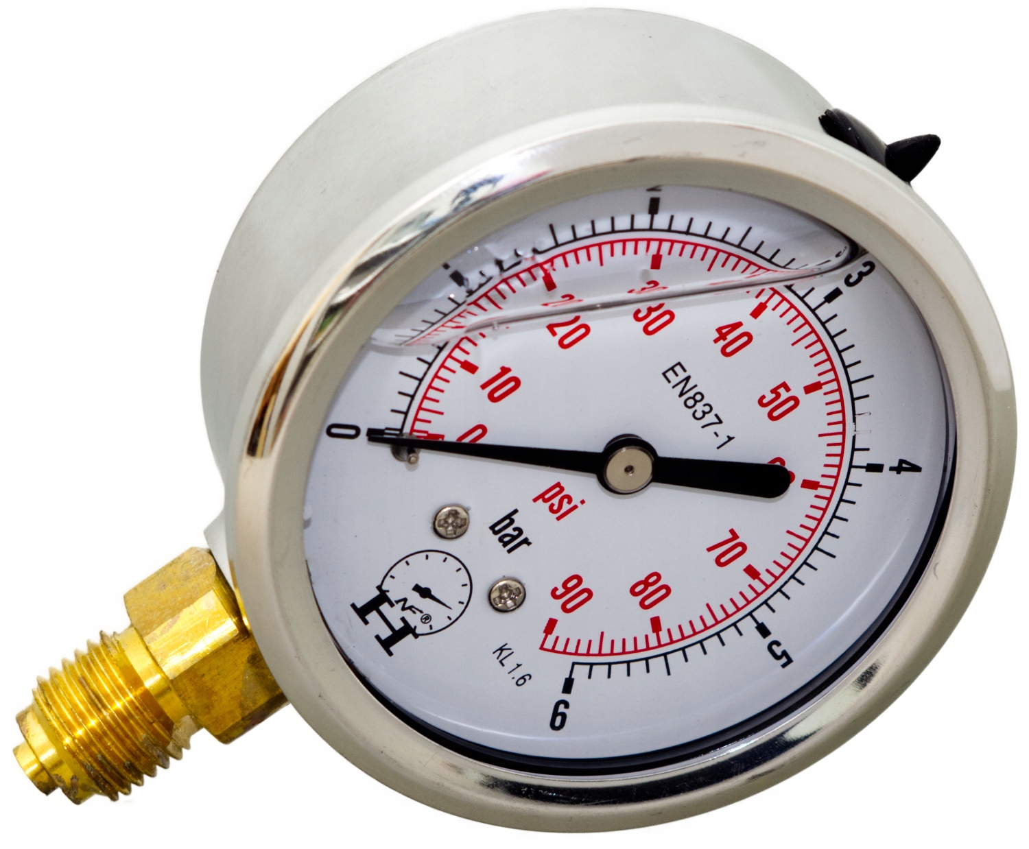 

Manometr hydrauliczny 6 Bar 63mm ciśnieniomierz