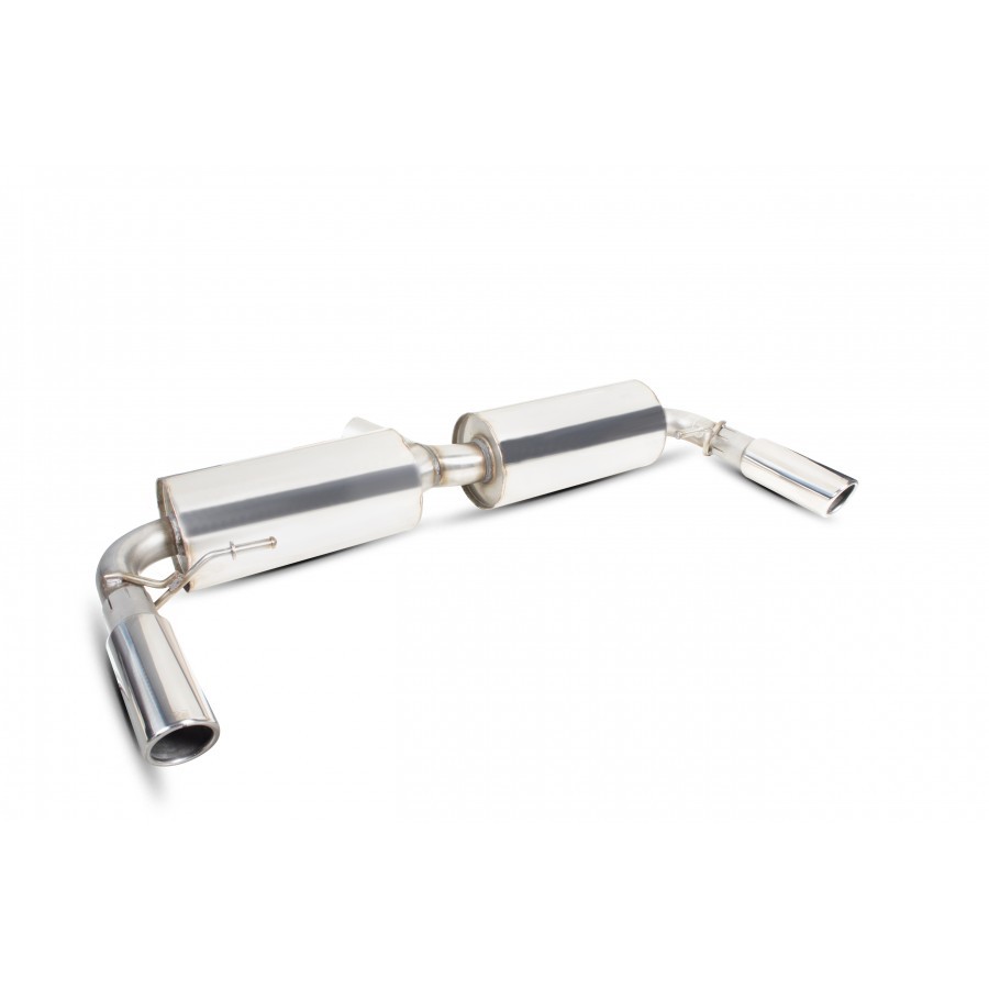 SRN025 - Renault Clio MK3 197 Sport CATBACK тихий Скорпіон