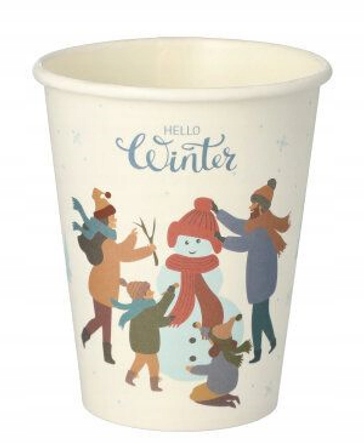 

Kubki papierowe kubek Winter 200ml 250ml 50szt
