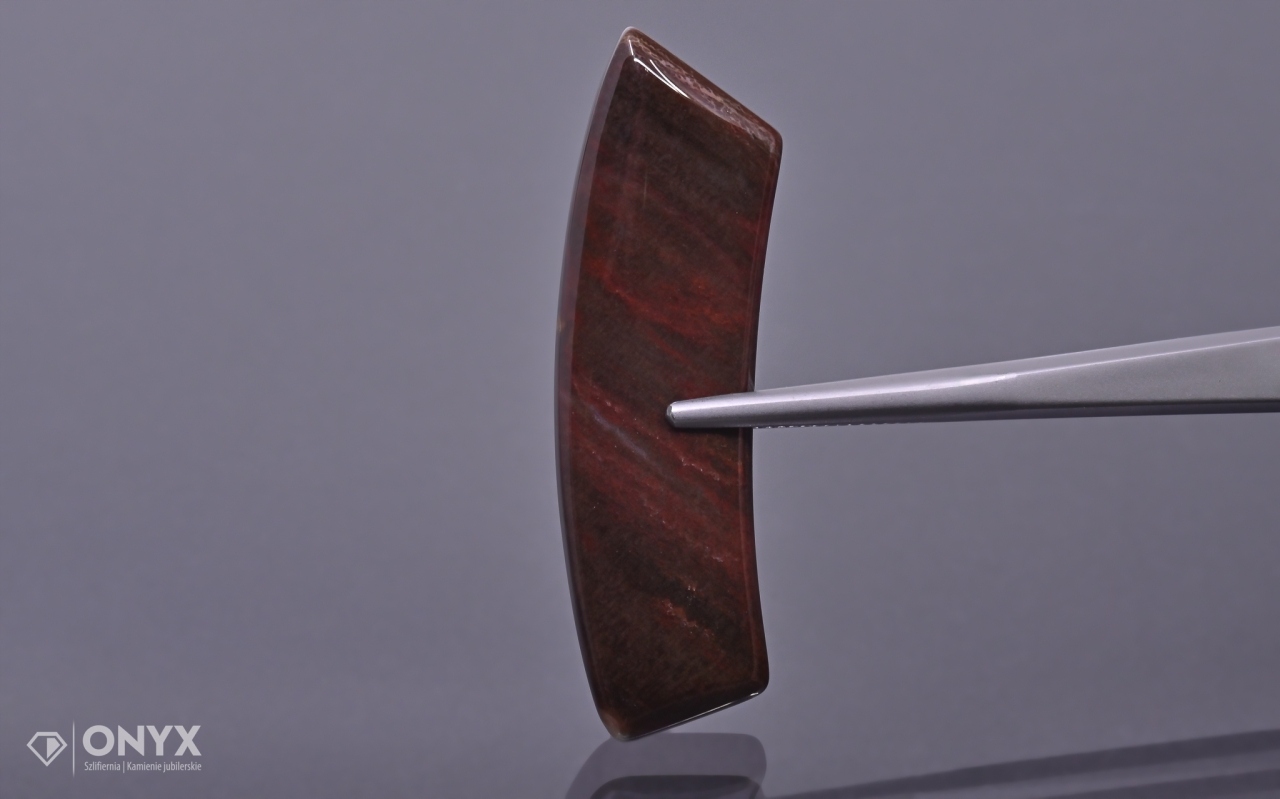 Dřevo fosilní konvexní nepravidelná dlažba 48x13,5 mm