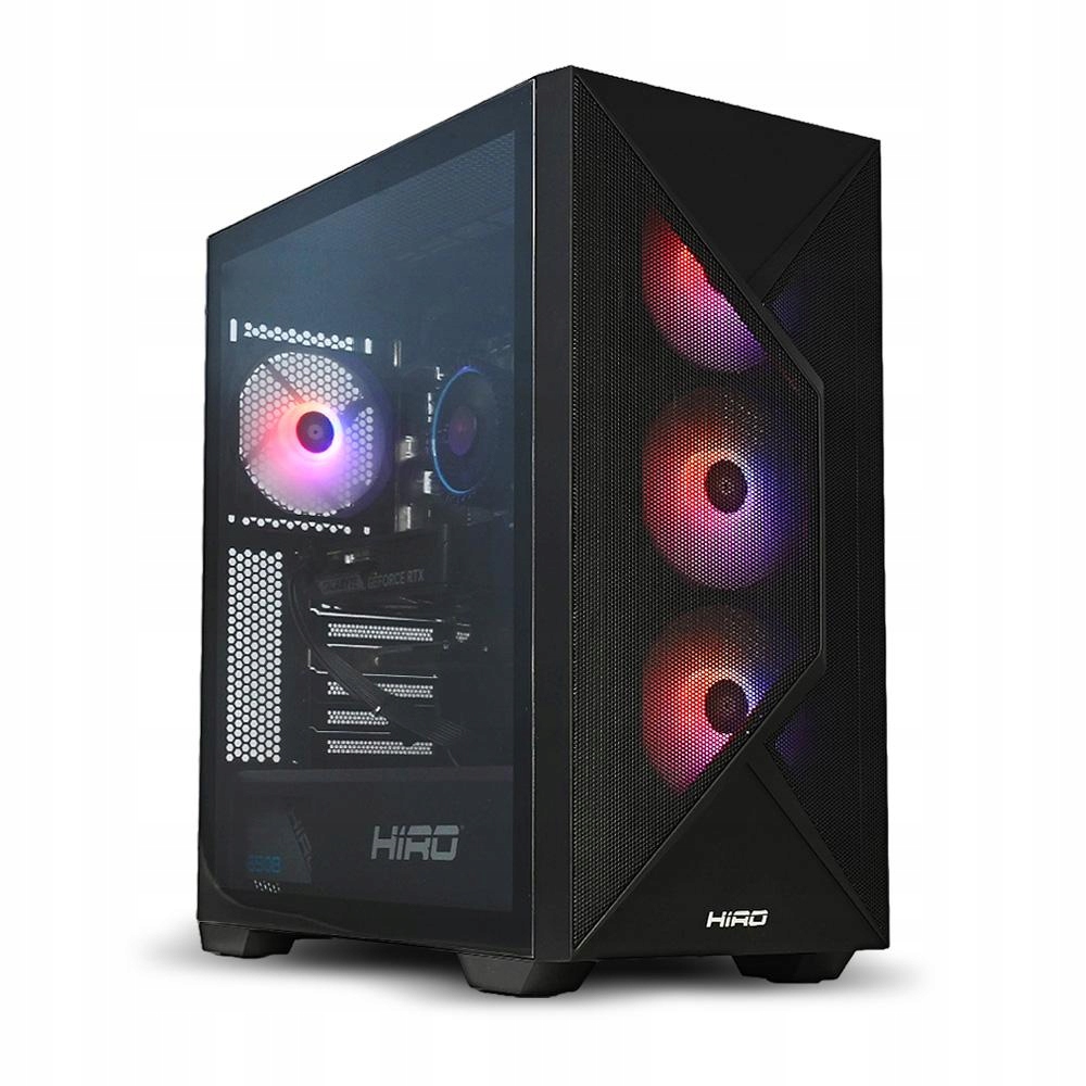 Komputer gamingowy Hiro Hellcat Ryzen 5 7500X3D Rtx 5060 1TB 16GB