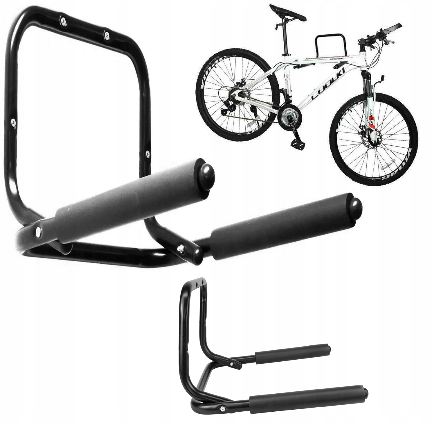 

Mocny Wieszak ścienny Na rower narty Składany 48