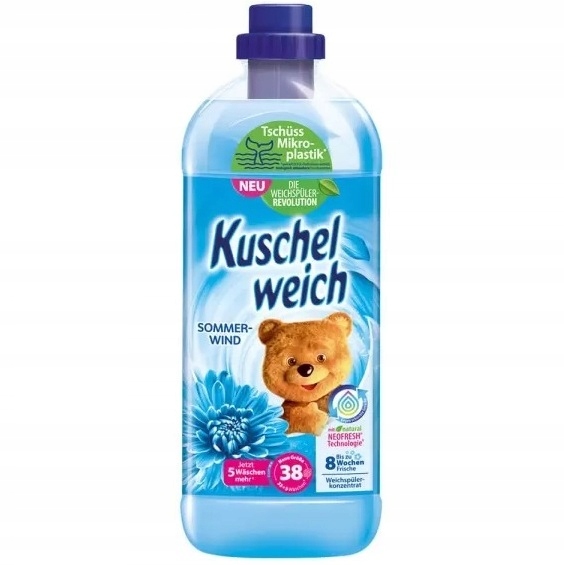 

Kuschelweich Sommerwind płyn do płukania niebieski