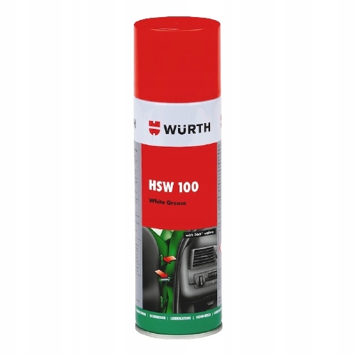 

Wurth Biały smar samochodowy HSW100 Półstały 500ml