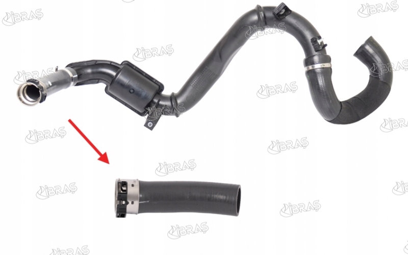 RURA WĄŻ TURBO INTERCOOLERA RENAULT TRAFIC 2.0 DCI