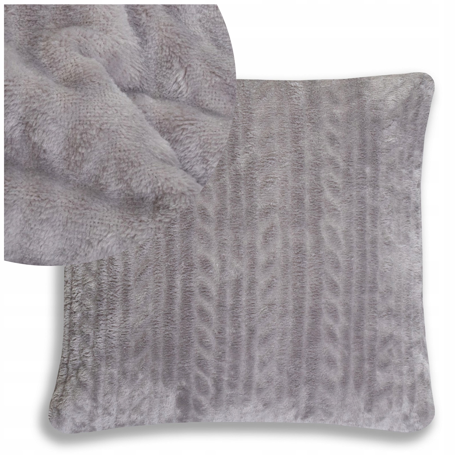 POSZEWKA DEKORACYJNA 40x40 MIKROFIBRA JEDNOLITA