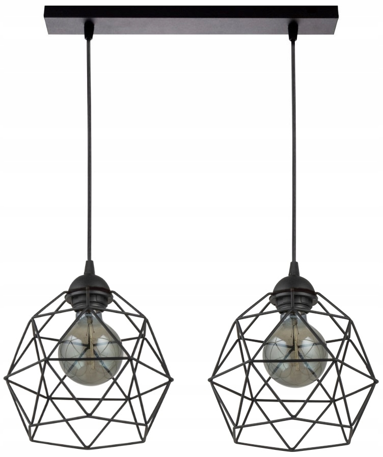 

Lampa Wisząca Druciana Sufitowa Żyrandol Loft Led