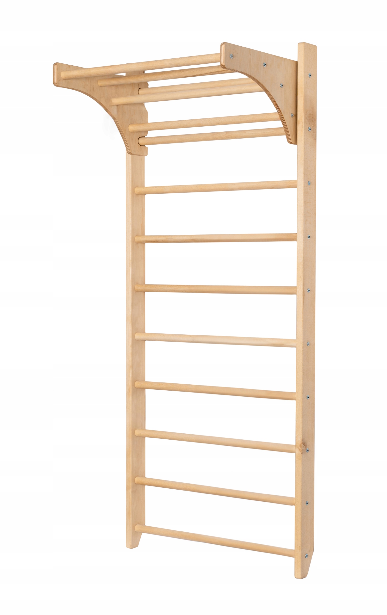 Rehabilitační korekční gymnastický žebřík s nastavitelnou hrazda 240 cm