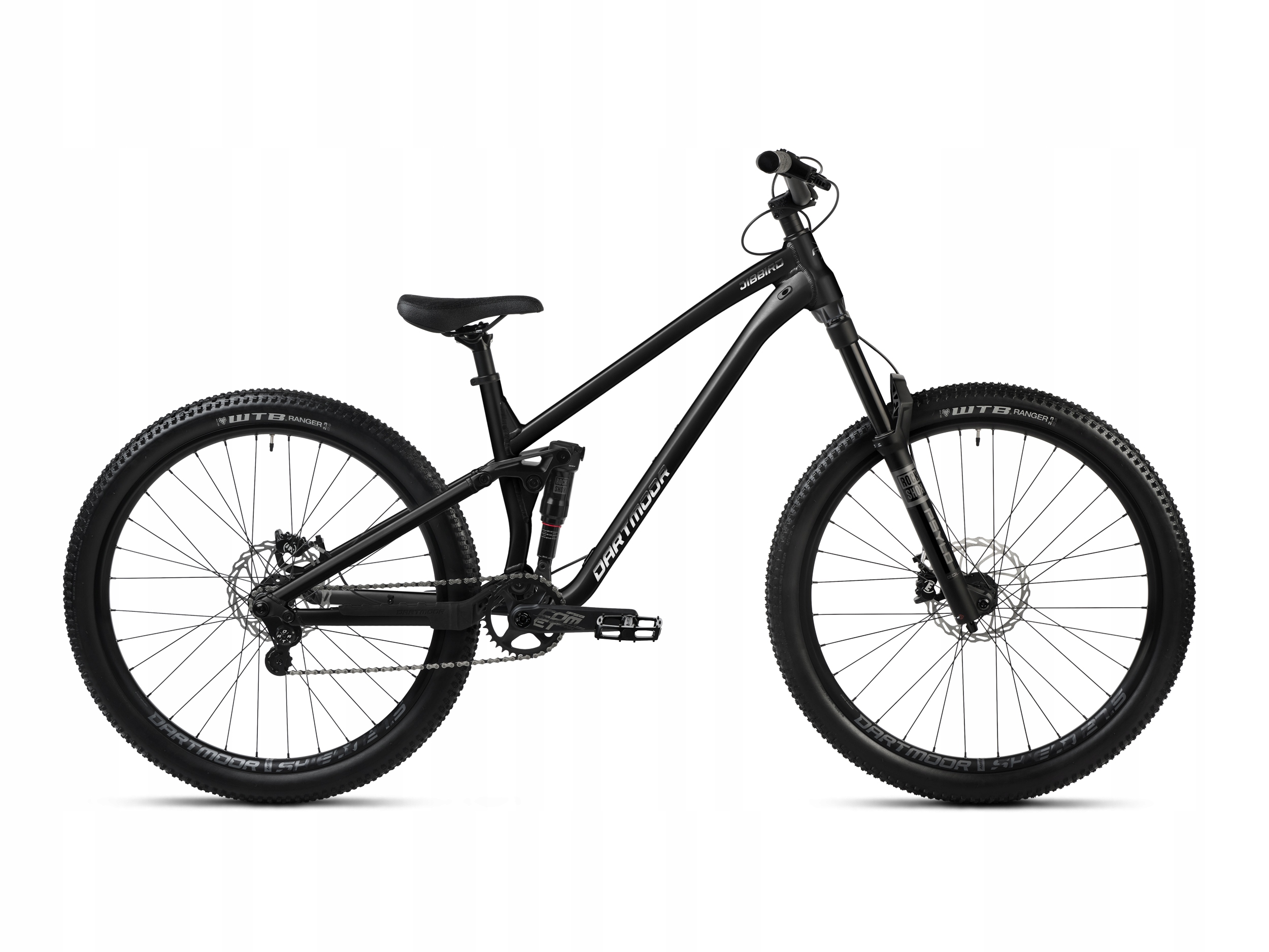 Rower Dartmoor Jibbird czarny 27.5" full suspension freeride