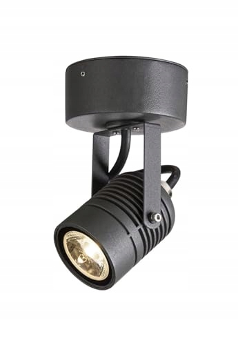 SLV Lampa Ścienna LED Zewnętrzna IP55 3000K 6W 400lm Anthrazit — miniatura 2